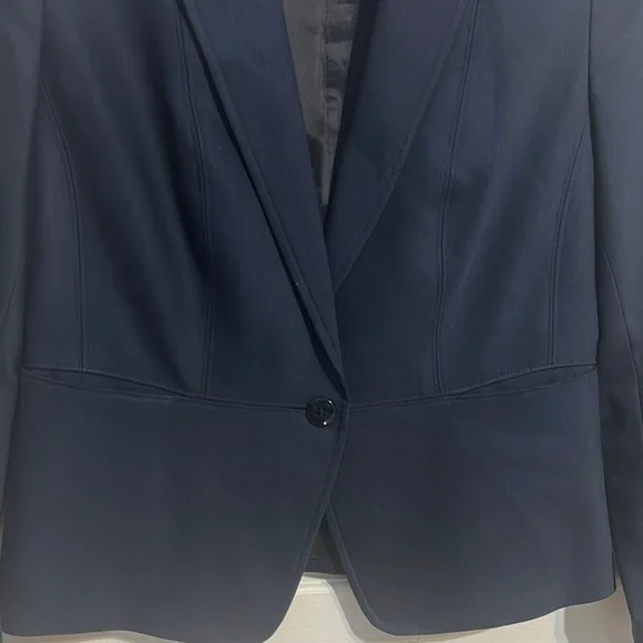 Classic Navy Women's Blazer - Picture 2 of 5